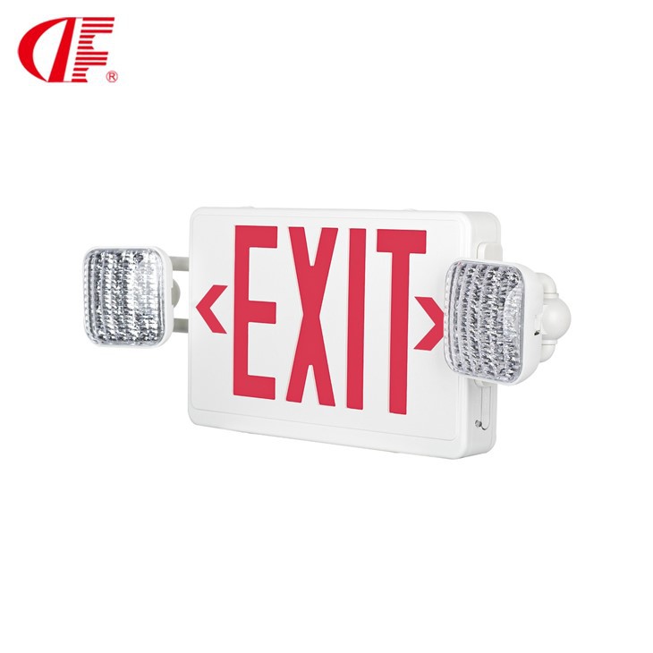 DF-2 Led Indoor Exit Sign Emergency Light 100-277V/AC Red Letters Fire Resistant suppliers