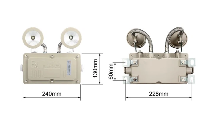 Atex Flameproof LED Emergency Light-Explosion-proof