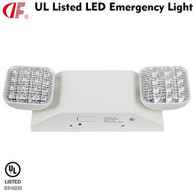 Df-1 abjad Żewġ Dawl ta 'Emerġenza tar-ras aġġustabbli 90Min Battery Backup Ul Elenkat 120/277Vac